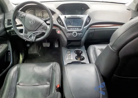 2016 Acura Mdx Advance from USA, damaged, VIN 5FRYD4H92GB044951